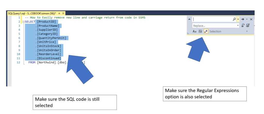 remove-carriage-returns-in-ssms-select-distinct